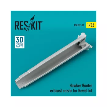 Reskit - Hawker Hunter exhaust nozzle for Revell kit (1/32)