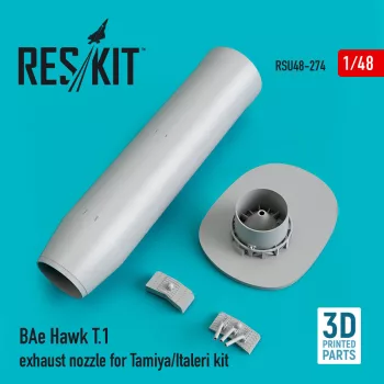   Reskit - BAe Hawk T.1 exhaust nozzle for Tamiya/Italeri kit (3D Printed)