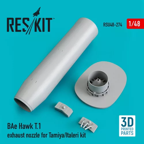 Reskit - BAe Hawk T.1 exhaust nozzle for Tamiya/Italeri kit (3D Printed)