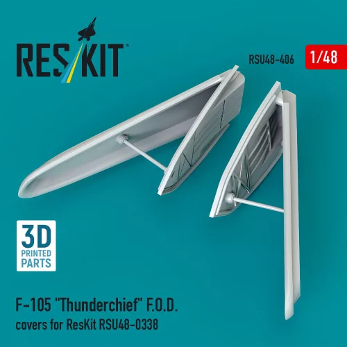 Reskit - F-105 Thunderchief F.O.D. covers for ResKit RSU48-0338 (3D Printed)