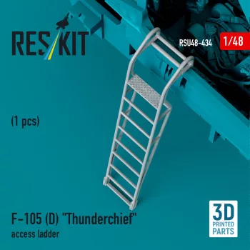   Reskit - F-105D Thunderchief access ladder (1 pcs) (3D Printed)