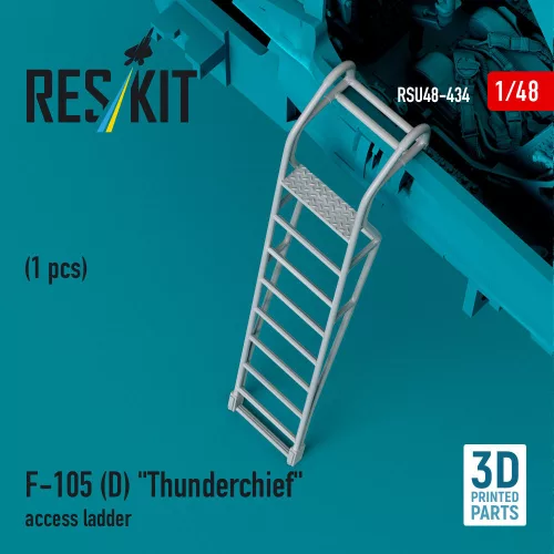 Reskit - F-105D Thunderchief access ladder (1 pcs) (3D Printed)