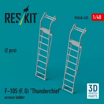   Reskit - F-105 (F G) Thunderchief access ladders (2 pcs) (3D Printed)