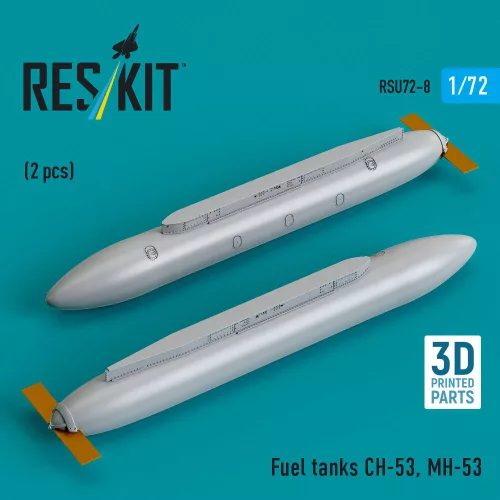 Reskit - Fuel tanks ??-53 (2 pcs) (3D Printed)