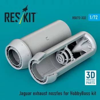   Reskit - Jaguar exhaust nozzles for HobbyBoss kit (3D Printed)