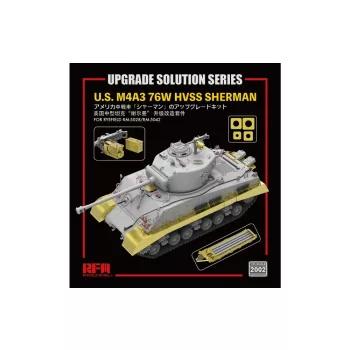 Rye Field Model - U.S M4A3 76W HVSS SHERMAN upgrade solution
