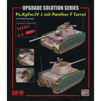   Rye Field Model - Pz.Kpfw.IV J mit Panther F Turret upgrade solution