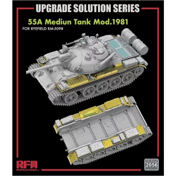   Rye Field Model - Upgrade set for RFM5098 T-55A Medium Tank Mod.1981