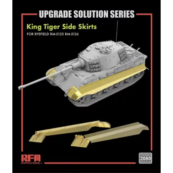   Rye Field Model - Upgrade set f.RFM5125,-5126 King Tiger Side Skirts