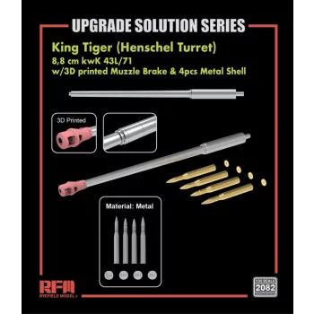 Rye Field Model - Upgrade set King Tiger (Henschel Turret)