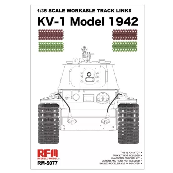 Rye Field Model - Workable track links for KV-1 Model 1942