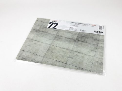 Red Fox Studio - Concrete Base Rectangular Type 2 300x230mm