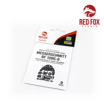   Red Fox Studio - 1/24 Messerschmitt Bf 109G-6 with WFR.GR.21 Rocket Panel (for Trumpeter kit)