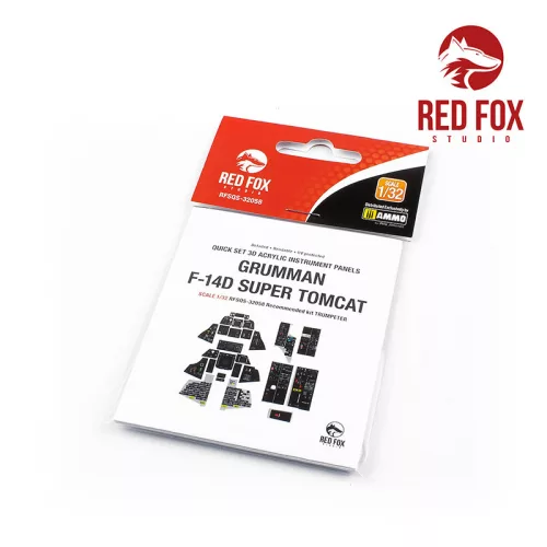 Red Fox Studio - 1/32 F-14D Super Tomcat (for Trumpeter kit)