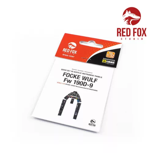 Red Fox Studio - 1/32 Focke Wulf Fw 190D-9 Dora (for Hasegawa kit)