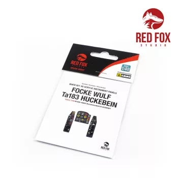   Red Fox Studio - 1/48 Focke-Wulf Ta 183 Huckebein (for Academy kit)