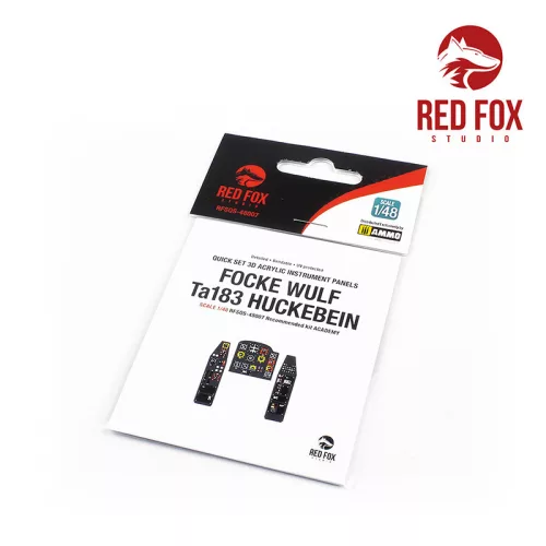 Red Fox Studio - 1/48 Focke-Wulf Ta 183 Huckebein (for Academy kit)