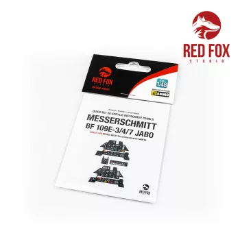   Red Fox Studio - 1/48 Messerschmitt Bf 109E-3/4/7 JABO (for Tamiya kit)