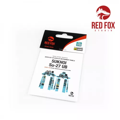 Red Fox Studio - 1/48 Su-27UB Flanker C (for GWH kit)