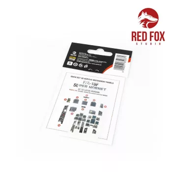   Red Fox Studio - 1/48 F/A-18F Super Hornet (for Meng kit)