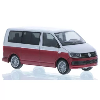 Rietze - VW T6, silber/rot, 1:87