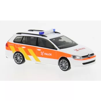   Rietze - VW Golf 7 Variant, Falck Rettungsdienst Hamburg, 1:87