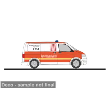 Rietze - VW T5, 2010, Rettungsdienst Brandenburg, 1:87