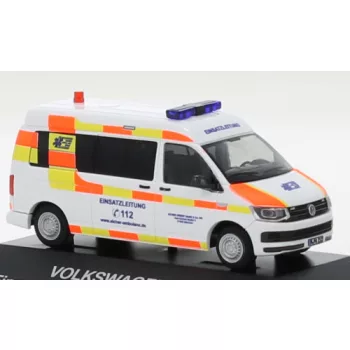 Rietze - VW T6 Bus, Einsatzleitung Aicher Ambulanz, 1:87