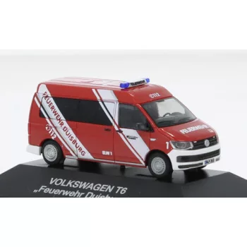 Rietze - VW T6 Bus, Feuerwehr Duisburg, 1:87