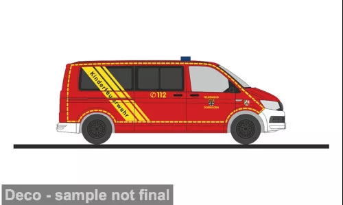 Rietze - VW T6, Feuerwehr Dormagen, 1:87