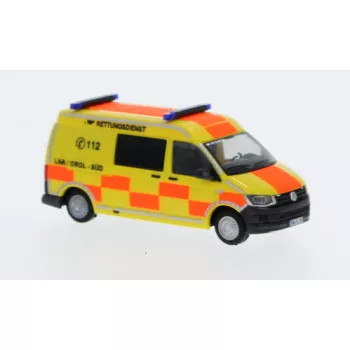   Rietze - VW T6 Halbbus, Rettungsdienst Städte Region Aachen, 1:87