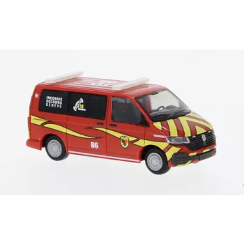 Rietze - VW T6.1, Feuerwehr Genf (CH), 1:87