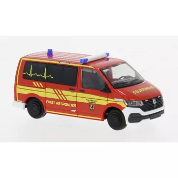   Rietze - VW T6.1, First Responder - Feuerwehr Unterföhring, 1:87