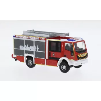   Rietze - Iveco Magirus HLF Team Cab, Feuerwehr Frohburg, 1:87