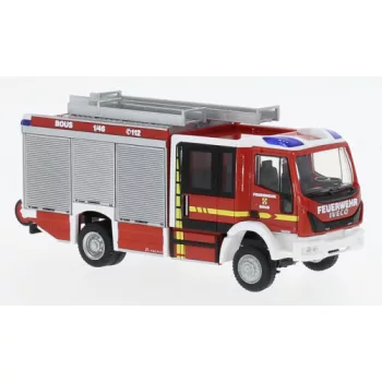 Rietze - Iveco Magirus HLF Team Cab, Feuerwehr Bous, 1:87