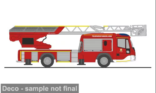 Rietze - Magirus DLK 32 n.B., Feuerwehr Mindelheim, 1:87