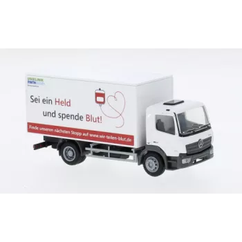   Rietze - Mercedes Atego Koffer, 2019, Blutspende Aachen, 1:87