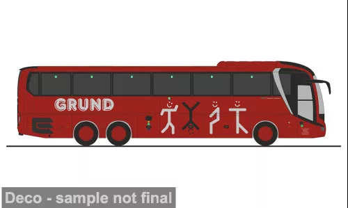 Rietze - MAN Lions Coach L, 2017, Omnibus Grund, Lehrte, 1:87