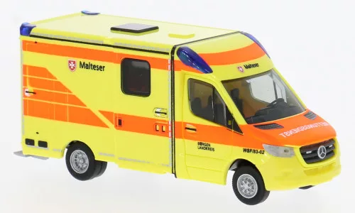 Rietze - System Strobel RTW, 2018, Malteser Weißenfels, 1:87