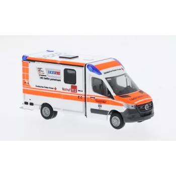   Rietze - System Strobel RTW, 2018, DRK Dillingen / Saar, 1:87