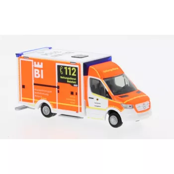   Rietze - Wietmarscher Ambulanzfahrzeuge RTW, 2018, Rettungsdienst Bielefeld, 1:87