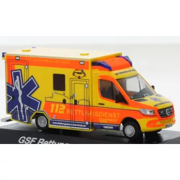 Rietze - GSF RTW, 2018, Rettungsambulanz Greiz, 1:87