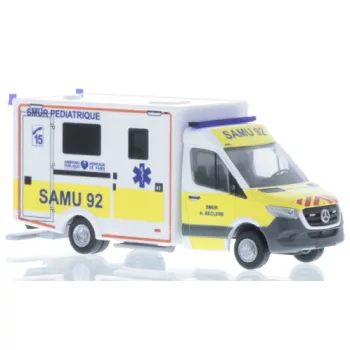   Rietze - Wietmarscher Ambulanzfahrzeuge RTW, 2018, SAMU 92, 1:87