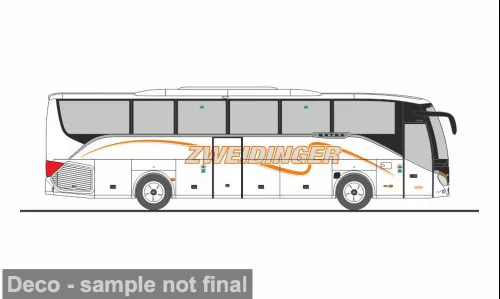 Rietze - Setra S 515 HD, Zweidinger, Schrozberg, 1:87