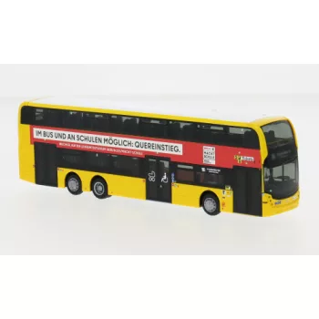   Rietze - Alexander Dennis Enviro 500, BVG - Berlin.de/macht-schule, 1:87