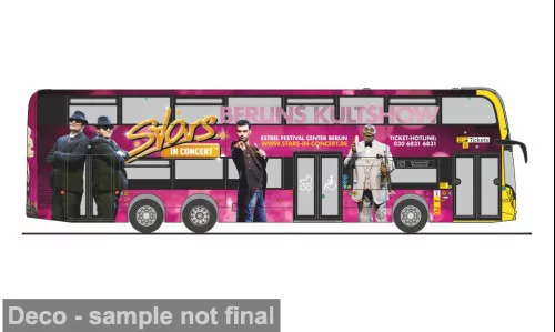 Rietze - Alexander Dennis Enviro 500, BVG - Stars in Concert, 1:87