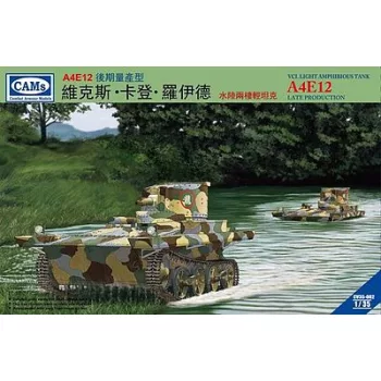   Riich Models - VCL Light Amhibious Tank A4E12 Late Prod Production(Central Troops,)