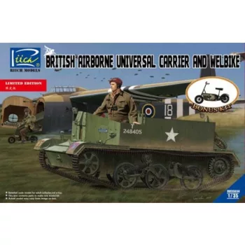  Riich Models - British Airborne Universal CarrierMk.III & Welbike Mk.2(Limited Edition