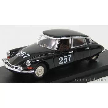   Rio-Models - Citroen Ds19 N 257 Mille Miglia 1957 About - Bourillot Black