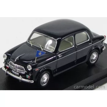   Rio-Models - Fiat 1100 103Tv Esercito Italiano 1955 Auto Del Generale - Military Command Car Black
